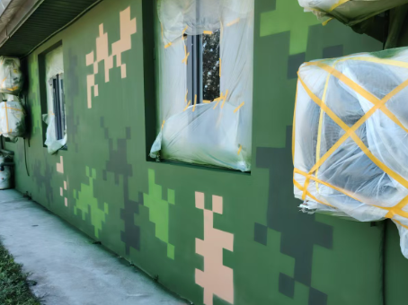 武汉海洋 / 林地场景数码伪装