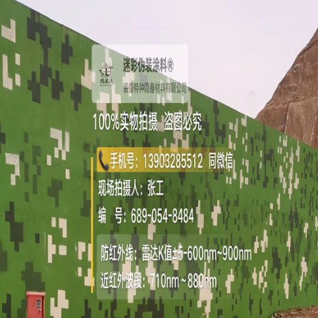 武汉专业承接园区围墙迷彩喷涂、
