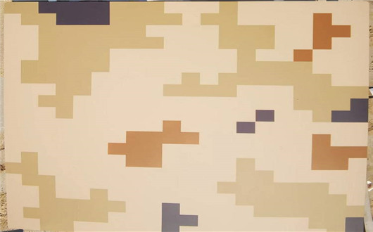 武汉荒漠迷彩漆喷涂